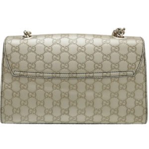 Gucci Metallic Champaigne Guccissima Emily Medium Bag | AlmaBagz