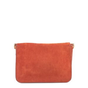 Gucci Orange Suede Jackie Soft Shoulder Bag | AlmaBagz
