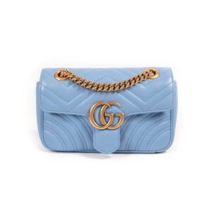 Gucci GG Marmont Matelassé Mini Bag | AlmaBagz