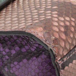 Gucci Multicolor Padlock Python Small Bag | AlmaBagz