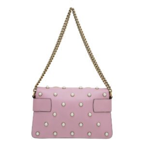 Gucci Pink Pearl Studded Queen Margaret Broadway Bag | AlmaBagz