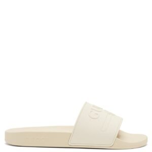 Gucci Rubber Logo Slides | AlmaBagz