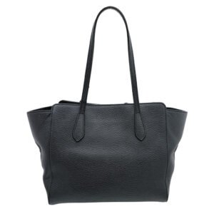Gucci Black Swing Tote Small Bag | AlmaBagz