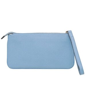 Gucci Light Blue Swing Wristlet Pouch | AlmaBagz