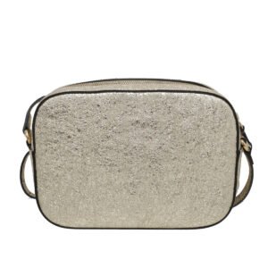 Gucci Metallic Gold Webby Bee Camera Bag | AlmaBagz