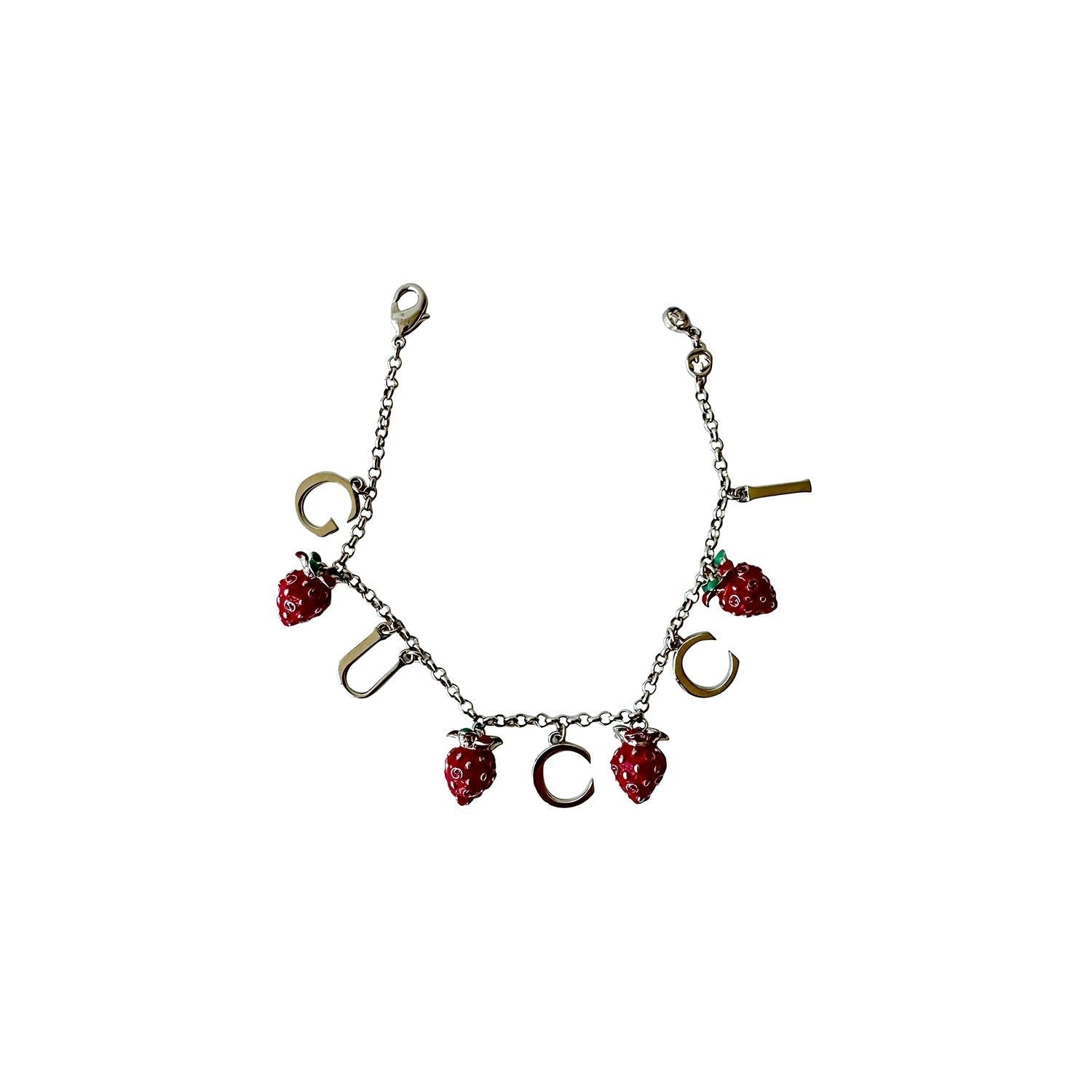 Gucci and Strawberry Charm Bracelet | AlmaBagz - Image 7