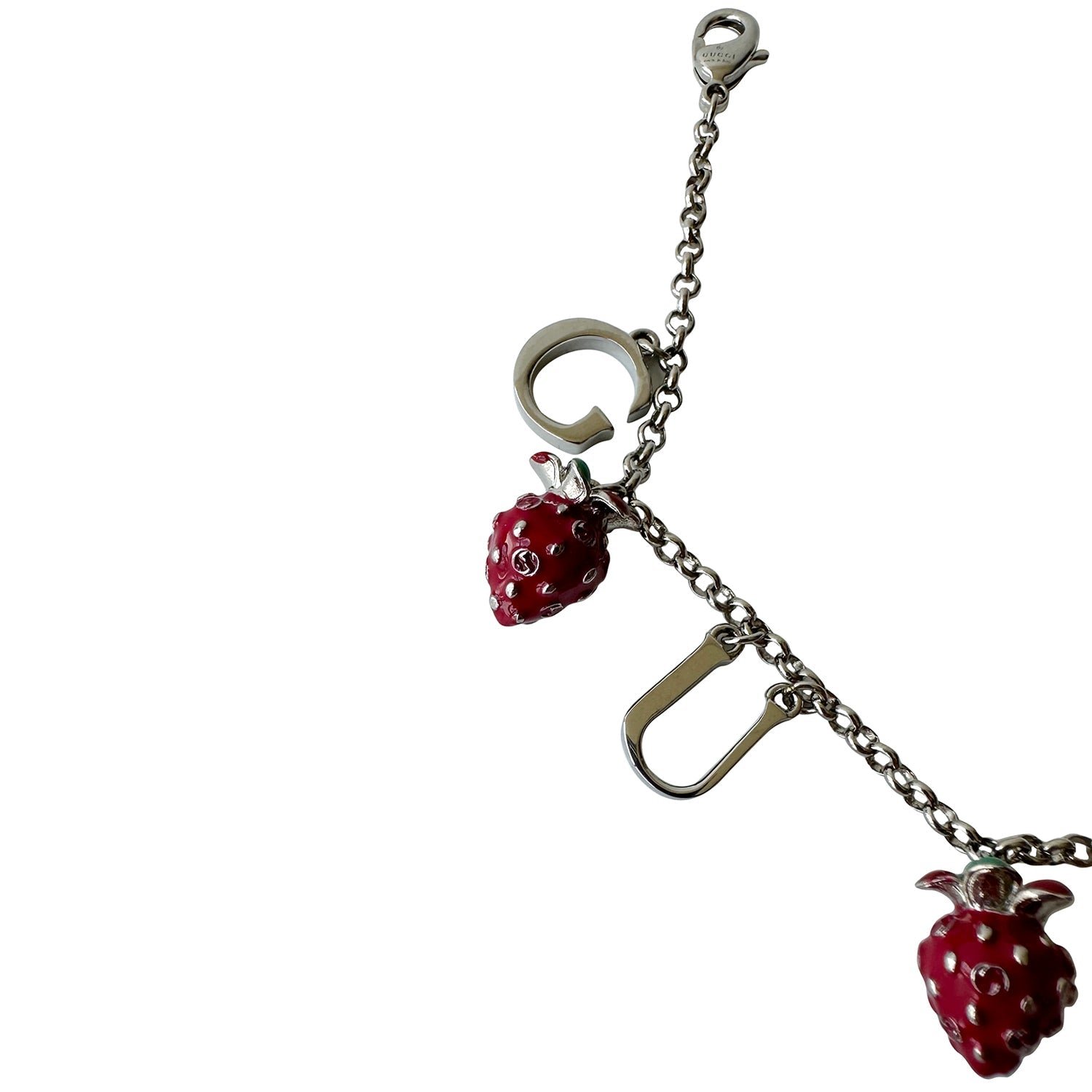 Gucci and Strawberry Charm Bracelet | AlmaBagz