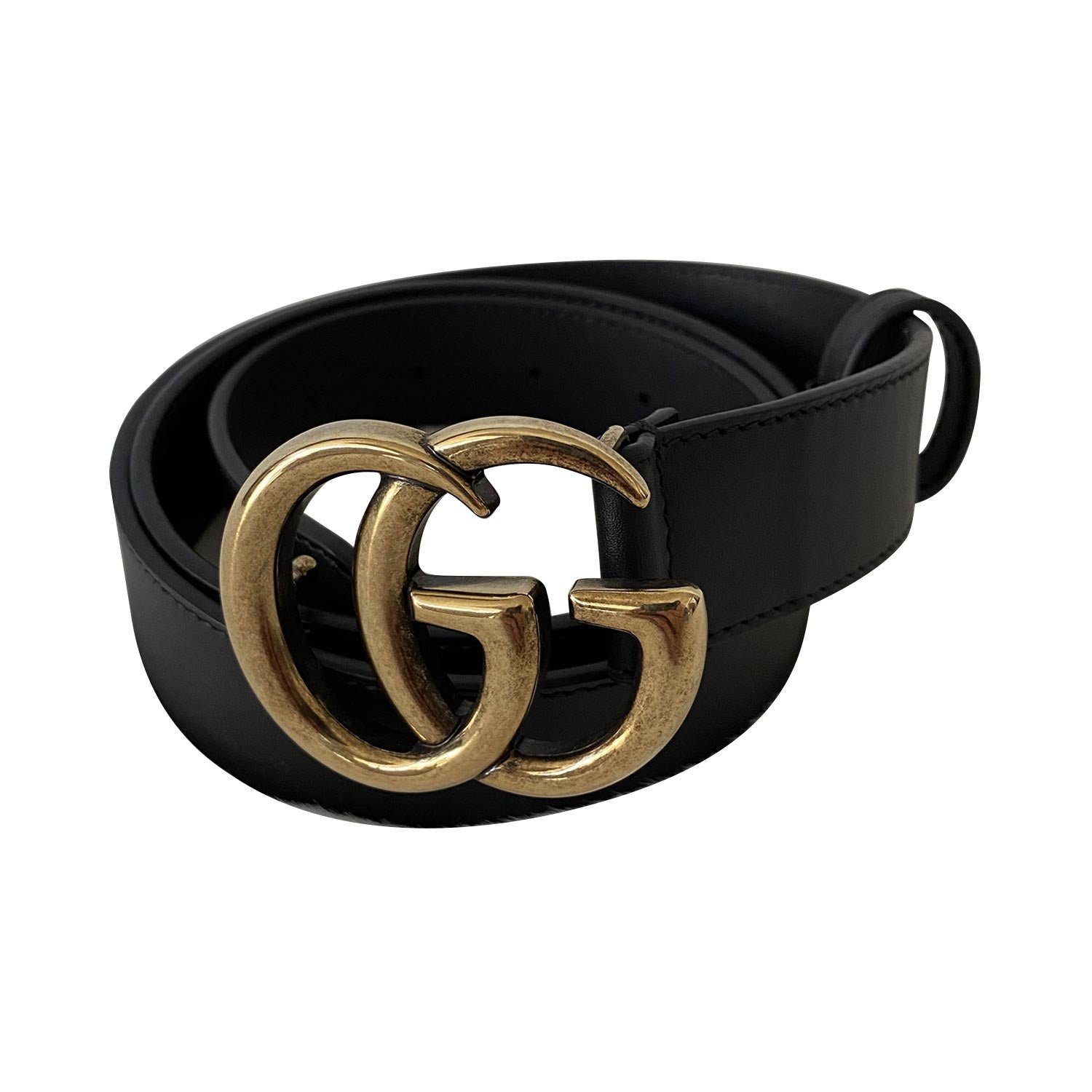 Gucci GG Marmont Leather Belt | AlmaBagz