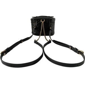 Gucci GG Marmont Matelassé Round Backpack | AlmaBagz