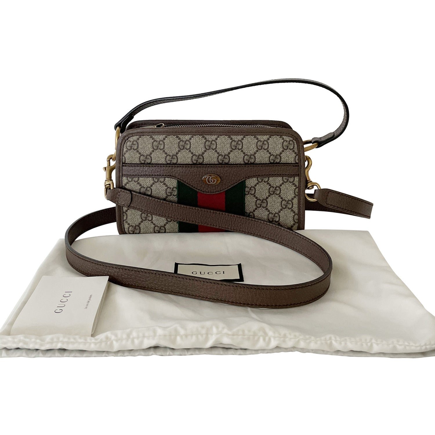 Gucci GG Ophidia Zip Mini Bag | AlmaBagz