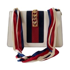 Gucci Small Sylvie Leather Shoulder Bag | AlmaBagz