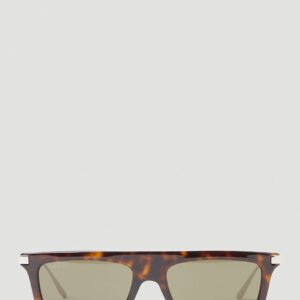 Gucci Men Tortoiseshell Rectangular Sunglasses | AlmaBagz