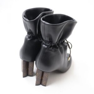 LOUIS VUITTON boots leather black 40 | AlmaBagz