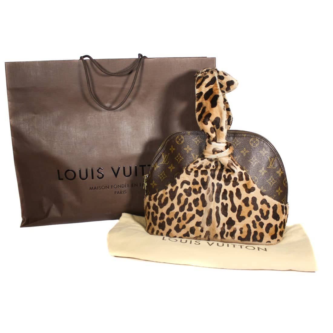 Louis Vuitton Alma Leopard Monogram Azzedine Alaïa Limited Edition | AlmaBagz