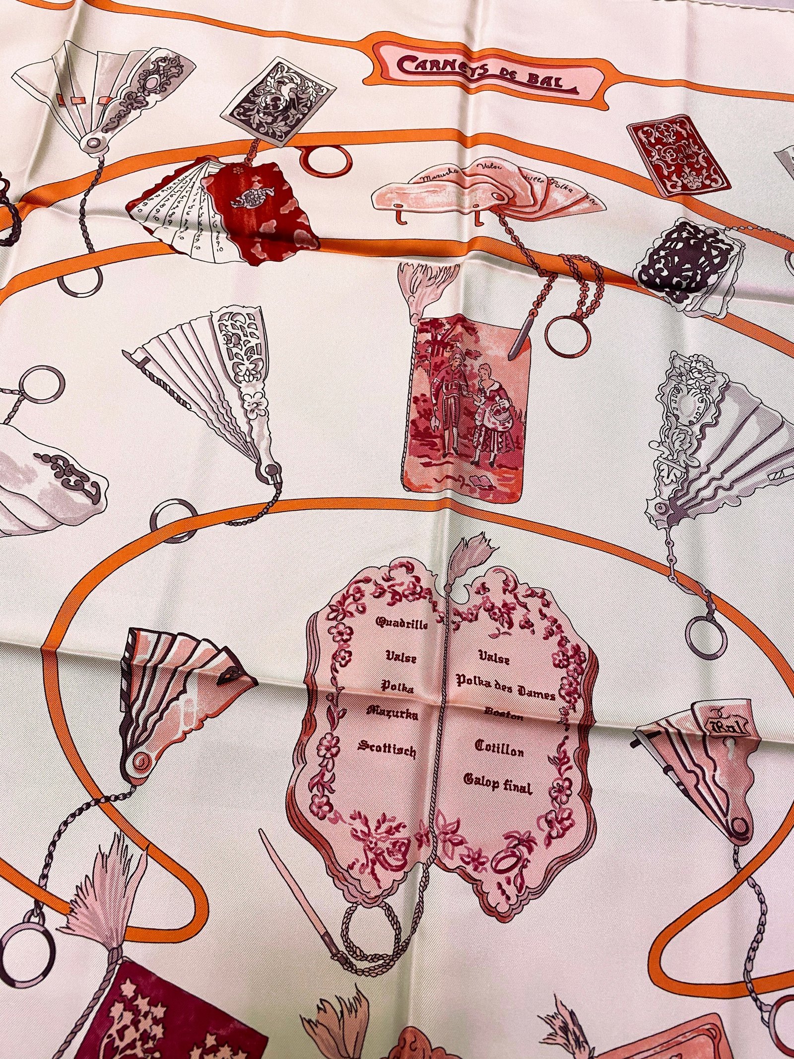 Hermes Carnets de Bal 2007 Scarf | AlmaBagz