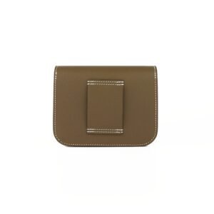 Hermes Etoupe Constance Slim Wallet | AlmaBagz