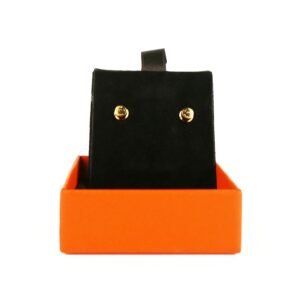 Hermes Black Pop H Earrings | AlmaBagz