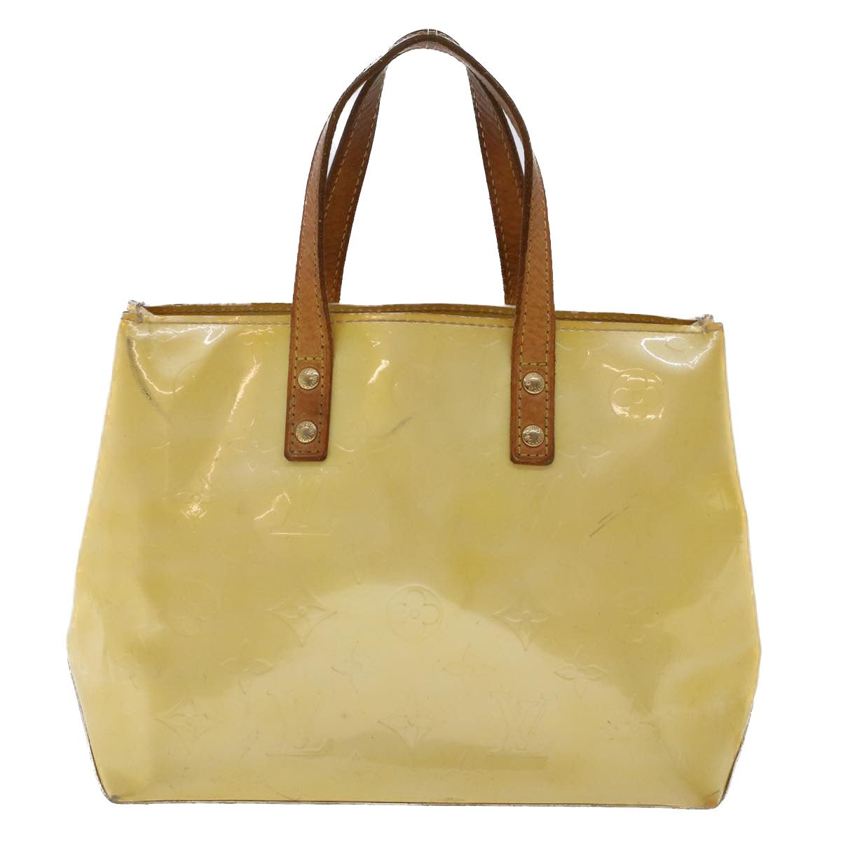 Louis Vuitton Monogram Vernis Reade PM Hand Bag Perle M91336 LV Auth hk740 | AlmaBagz