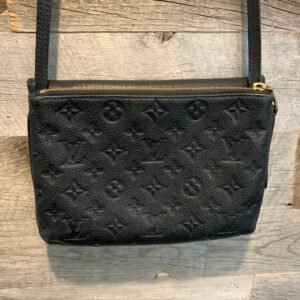 Louis Vuitton Monogram Empreinte Twice Crossbody Bag | AlmaBagz