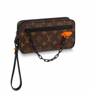 Louis Vuitton Pochette Volga Monogram with Black Hardware | AlmaBagz