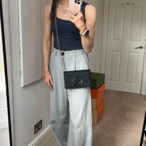 Gucci Black Soho Chain Wallet | AlmaBagz