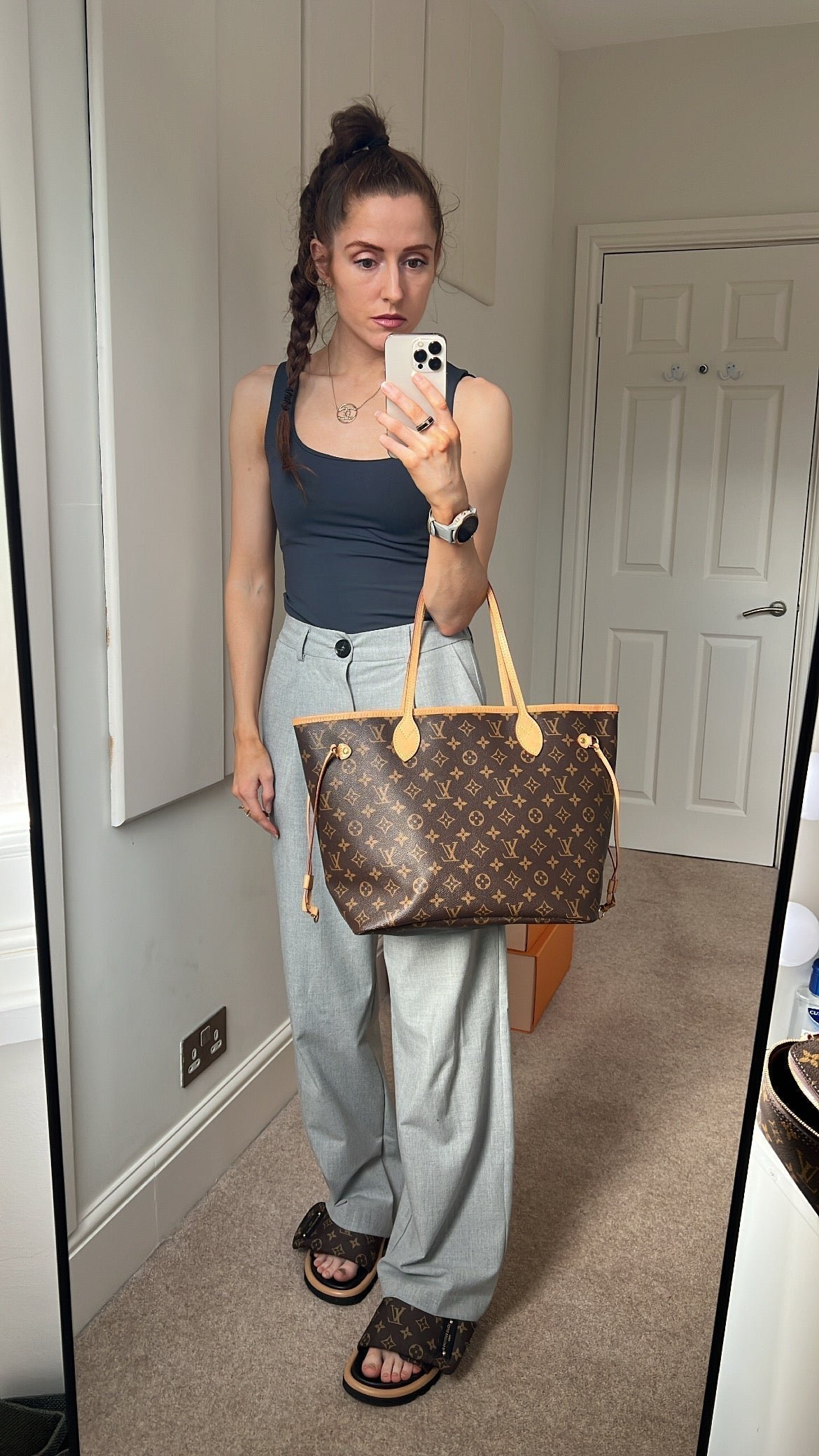 Louis Vuitton Neverfull MM Monogram (RRP £1,410) | AlmaBagz