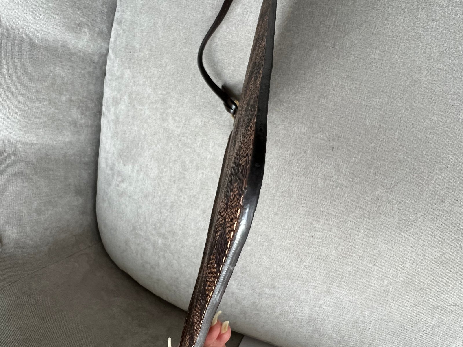 Louis Vuitton Pouch (from Neverfull) in Damier Ebene | AlmaBagz - Image 11