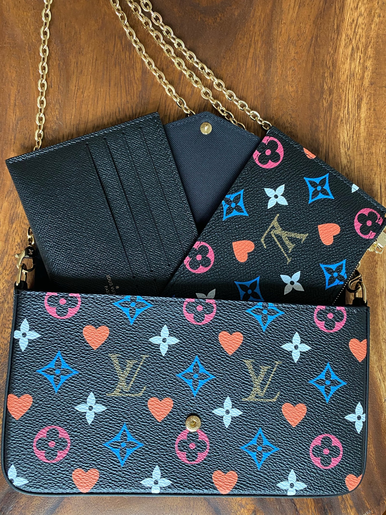 Louis Vuitton Pochette Felicie Game On M80232 | AlmaBagz - Image 11