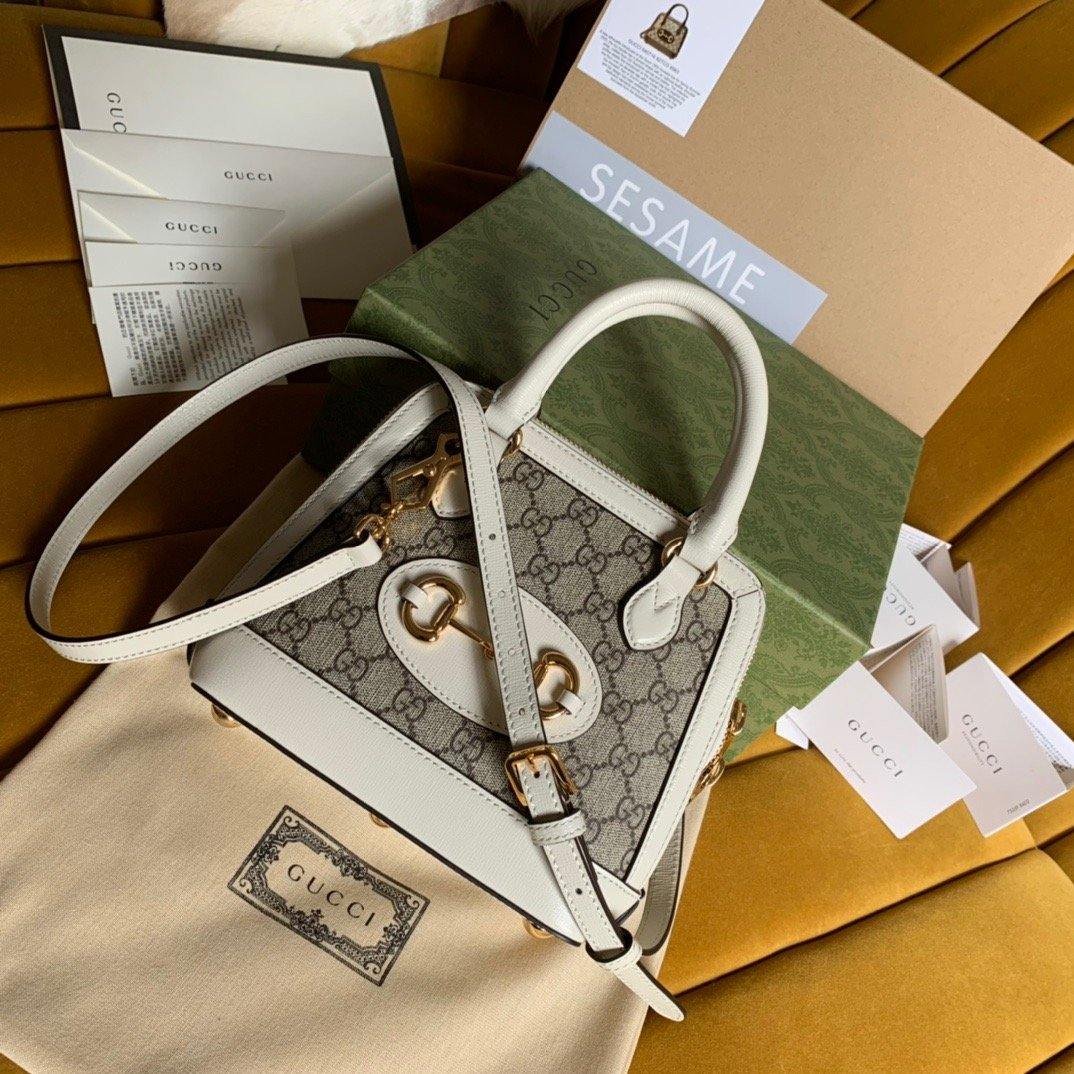 Gucci Horsebit 1955 Mini Top Handle Bag | AlmaBagz