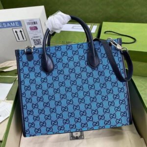 Gucci GG Multicolor Small Tote Bag | AlmaBagz