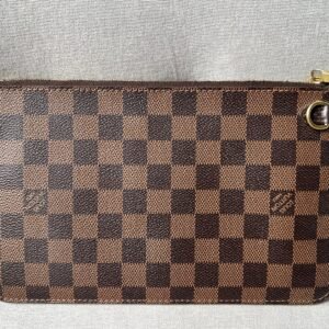 Louis Vuitton Pouch (from Neverfull MM) in Damier Ebene | AlmaBagz