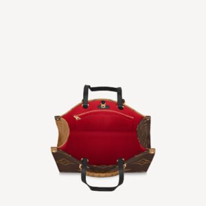 LOUIS VUITTON 2021 OnTheGo MM Monogram Reverse Tote Bag | AlmaBagz