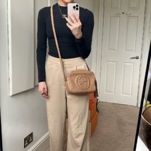 Gucci Rose Beige Soho Disco | AlmaBagz