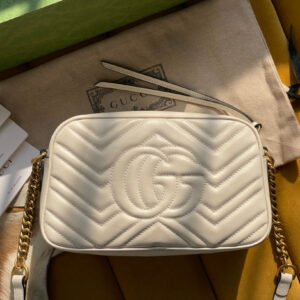 Gucci GG Marmont Small Matelasse Shoulder Bag | AlmaBagz