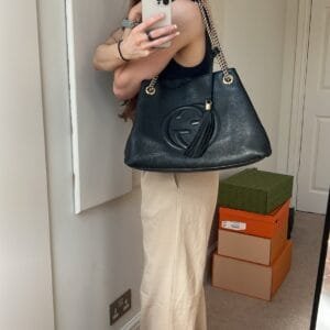 Gucci Black Soho Chain Tote (RRP £1350) | AlmaBagz