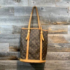 Louis Vuitton Monogram Bucket Bag w Pouchette | AlmaBagz