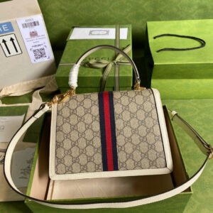 Gucci Ophidia Small Top Handle Bag | AlmaBagz