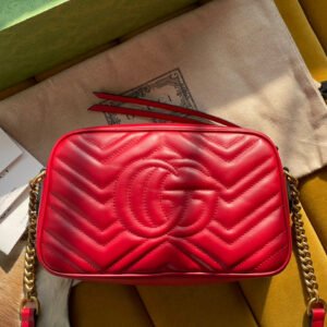 Gucci GG Marmont Small Matelasse Shoulder Bag | AlmaBagz