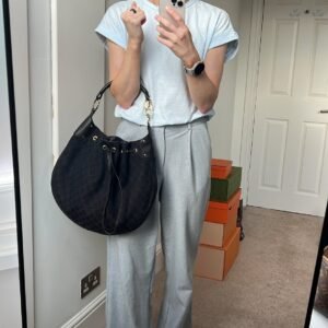 Gucci GG Monogram Canvas Hobo | AlmaBagz