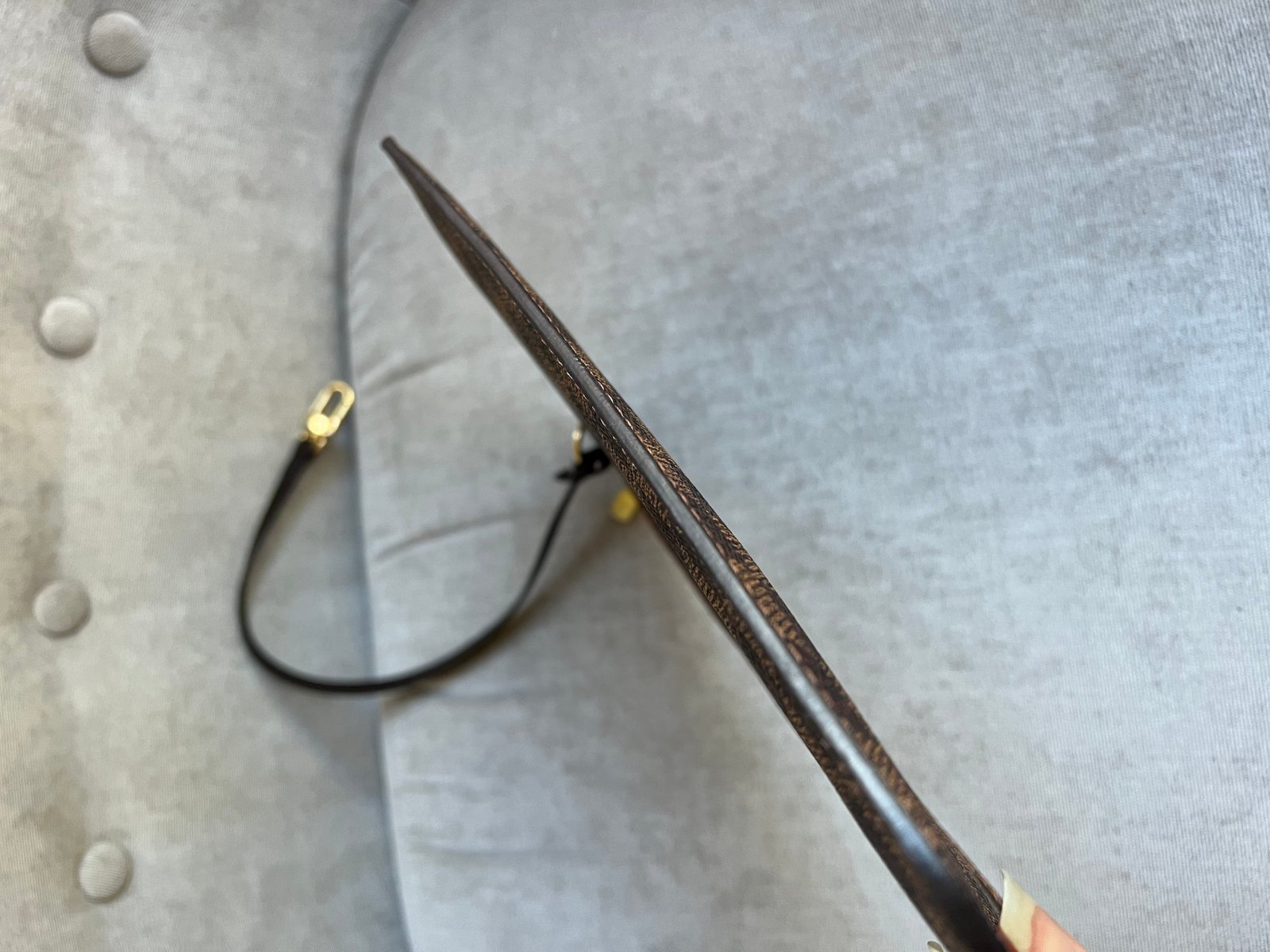 Louis Vuitton Pouch (from Neverfull MM) in Damier Ebene | AlmaBagz - Image 7