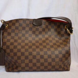 LOUIS VUITTON Damier Ebene Graceful PM | AlmaBagz
