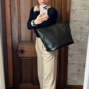 Louis Vuitton Neverfull MM Black Epi Leather (RRP £1,740) | AlmaBagz