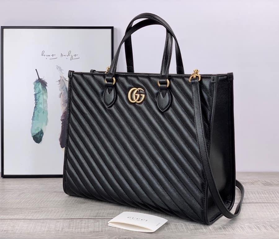 Gucci Marmont Medium Tote Bag | AlmaBagz
