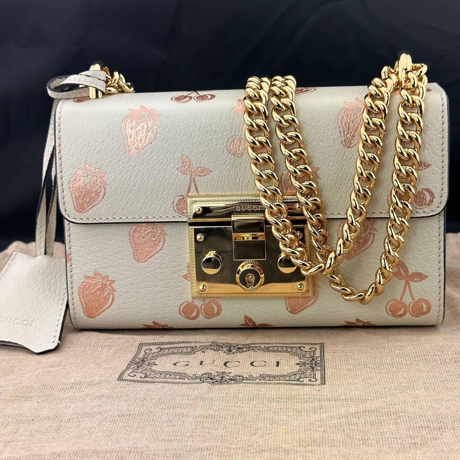 Gucci Berry Padlock Small Shoulder Bag | AlmaBagz