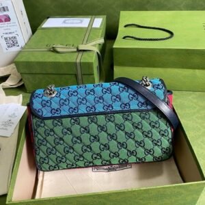 Gucci Marmont Multicolored Small Shoulder Bag | AlmaBagz