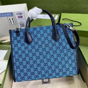 Gucci GG Multicolor Small Tote Bag | AlmaBagz