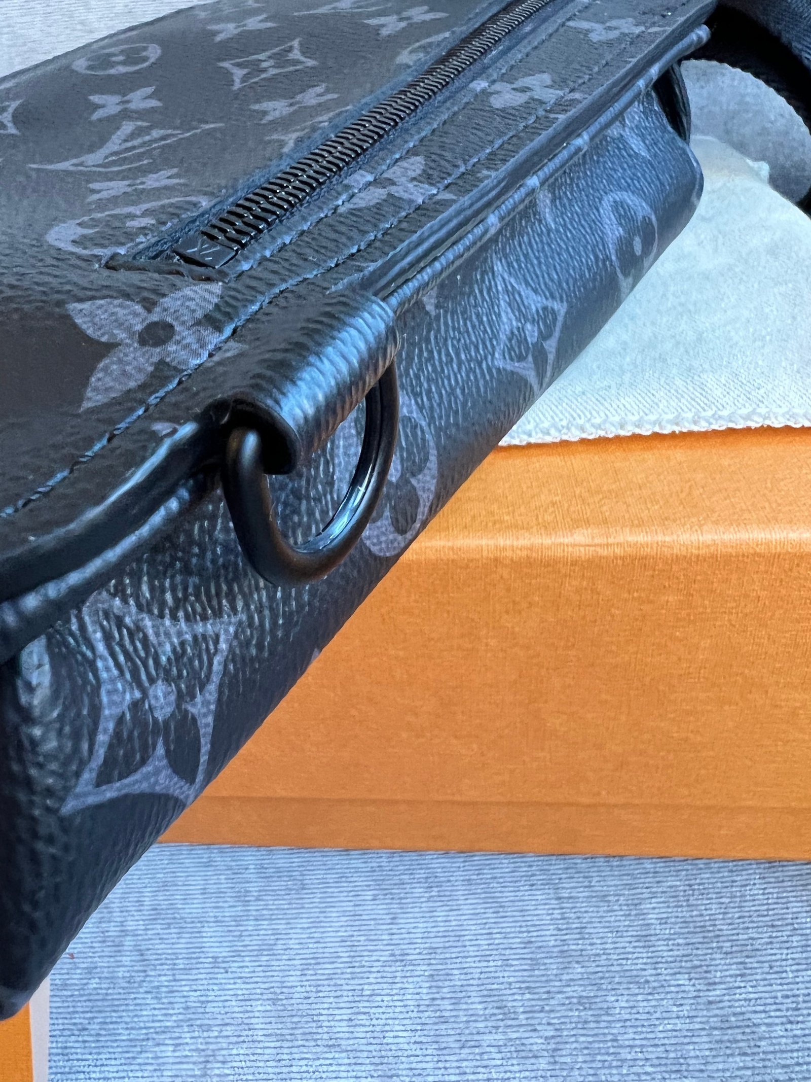 Louis Vuitton Saumur Sling Bag Monogram Eclipse (RRP £1510) | AlmaBagz - Image 23
