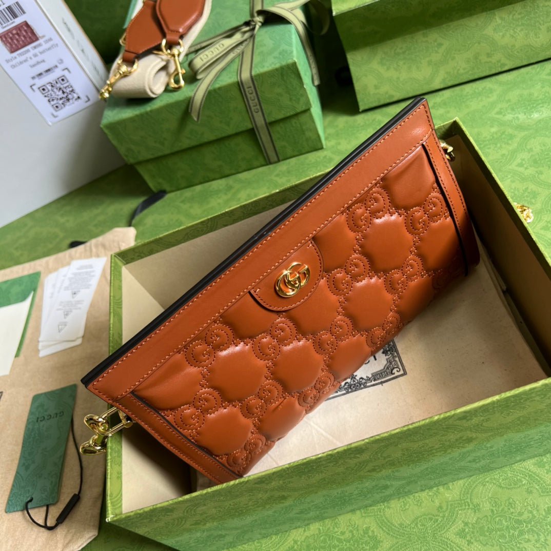 Gucci GG Matelasse Leather Shoulder Bag | AlmaBagz