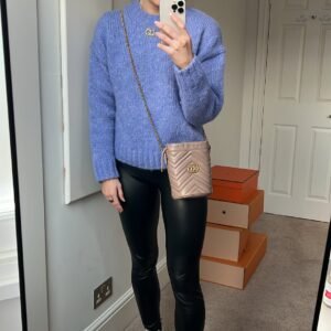 Gucci GG Dusty Pink Marmont GG Mini Bucket Bag (RRP £825) | AlmaBagz