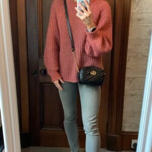 Gucci GG Black Marmont Mini Shoulder Bag (RRP £1,160) | AlmaBagz